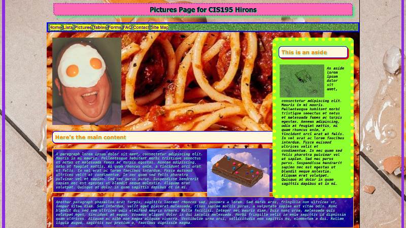 Web design project 3